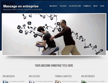 Tablet Screenshot of massage-entreprise.be